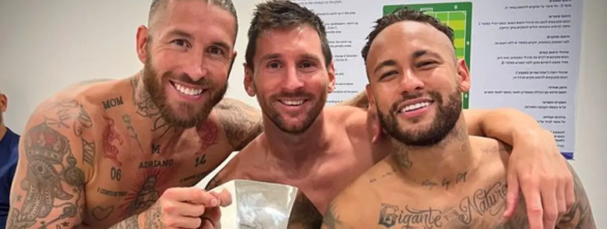 Sergio Ramos y Neymar miran a Qatar: Messi asusta y Haaland sonríe