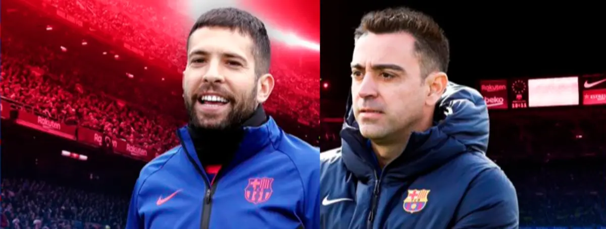 Xavi exige la firma del español para fulminar a Jordi Alba: todo listo