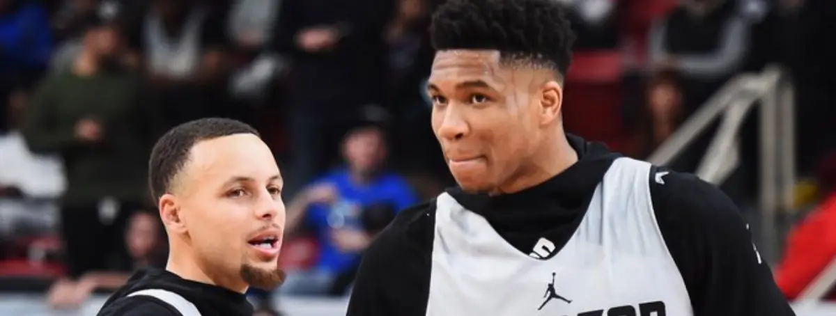 Jugó con Curry y Antetokounmpo… y la NBA alucina con su destino bomba