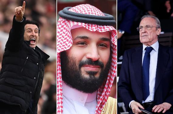 Bin Salmán y Emery, regalo de Navidad en el Bernabéu: aire a 115 kilos