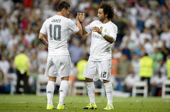 Hasta Marcelo cree en la opción de James Rodríguez: Madrid, a tiro