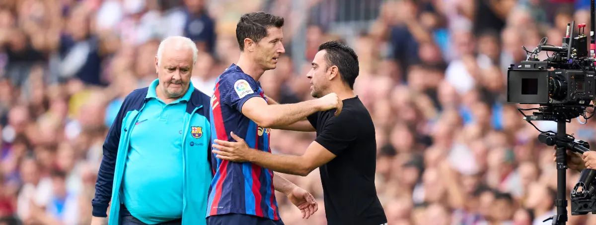 Mal momento para Lewandowski: adiós a Qatar y sin jugar en el Barça