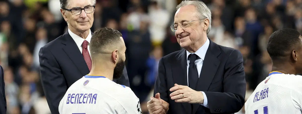 Florentino ilusiona con su relevo para Benzema: en 2024, a coste cero