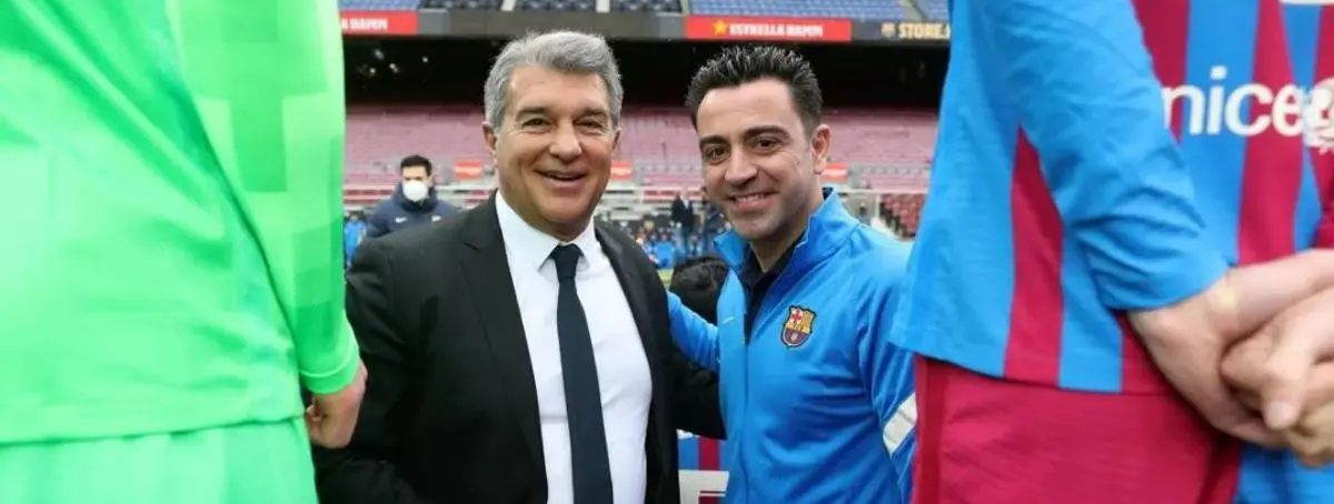 Laporta quiere atar al sucesor de Messi en el Barça: Xavi, eufórico