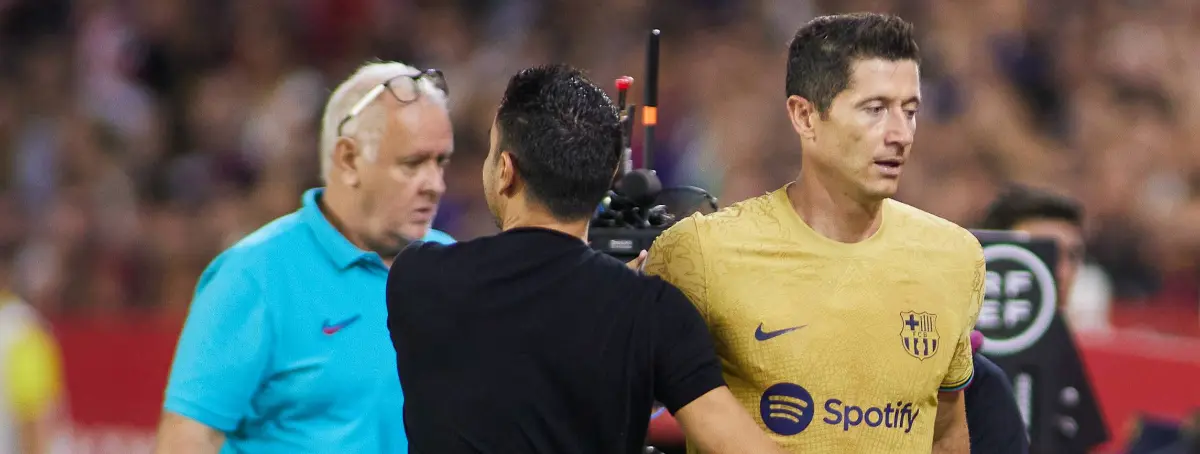 Se confirman las peores noticas con Lewandowski: problemón para Xavi