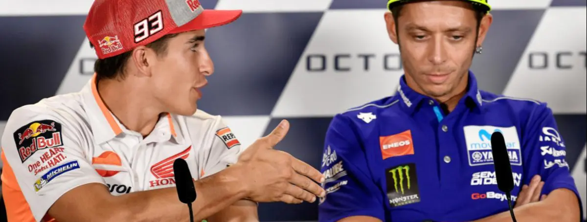 Valentino Rossi excluye a Marc Márquez y Ducati lo niega: “da miedo”