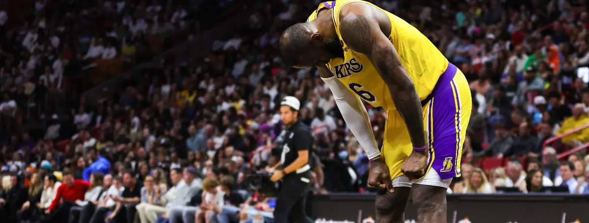 LeBron y Lakers, situación crítica: terrible informe con Anthony Davis