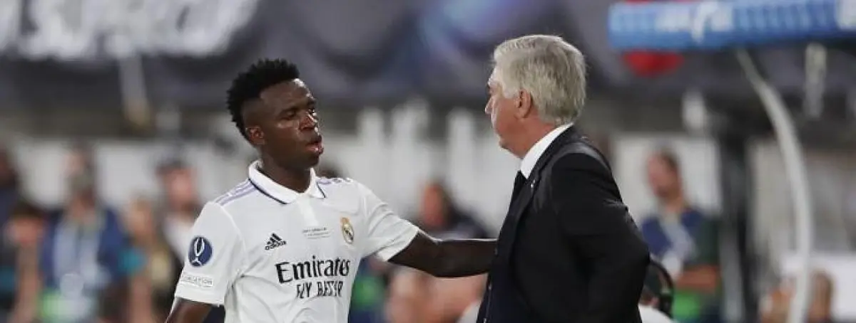 Decisión inamovible de Ancelotti con Eden Hazard: Vinicius afectado