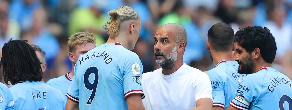Guardiola confirma el fracaso del Manchester City y defrauda a Haaland