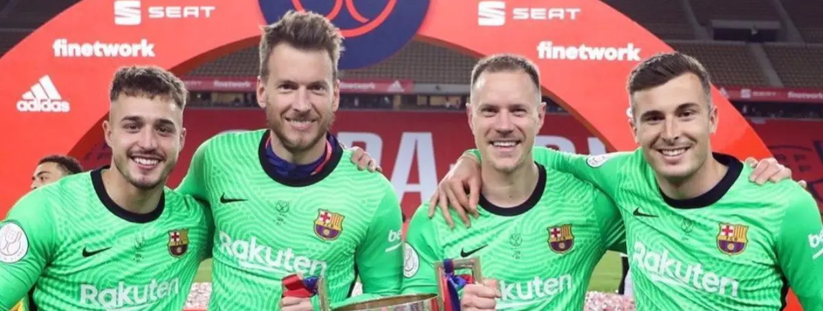 Ter Stegen impulsa un adiós previsible en el Camp Nou y Xavi lo acepta