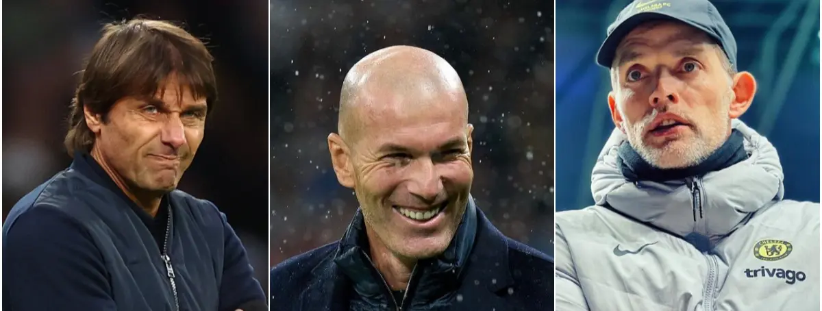 Zidane por Allegri y Tuchel a Londres ¿Saben a quién gusta Conte?
