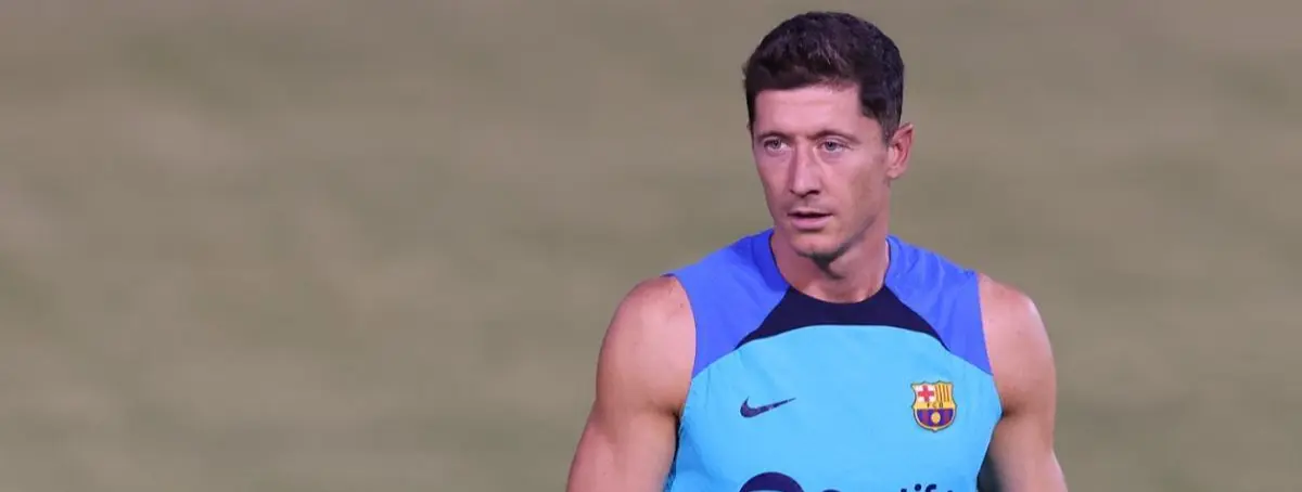 Alemany ilusiona al Camp Nou y ata al relevo de Lewandowski: 400 kilos