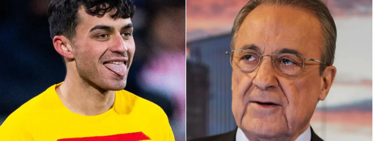 Florentino Pérez ataca el problema deportivo: ata al Pedri del Madrid, es inminente