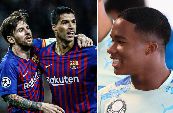 Messi aplaude la brutalidad de Luis Suárez, el nuevo rival de Endrick