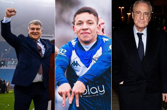 Tras Endrick, desafío de Laporta a Florentino por el Neymar argentino