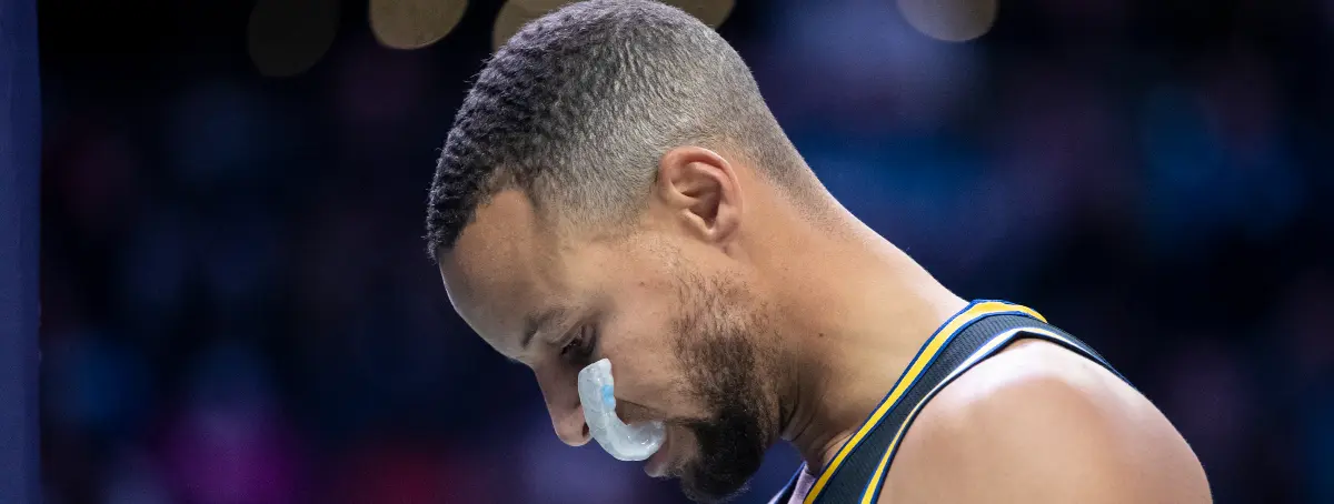 Drama absoluto en los Warriors con la pérdida de Stephen Curry: LeBron y Davis, eufóricos