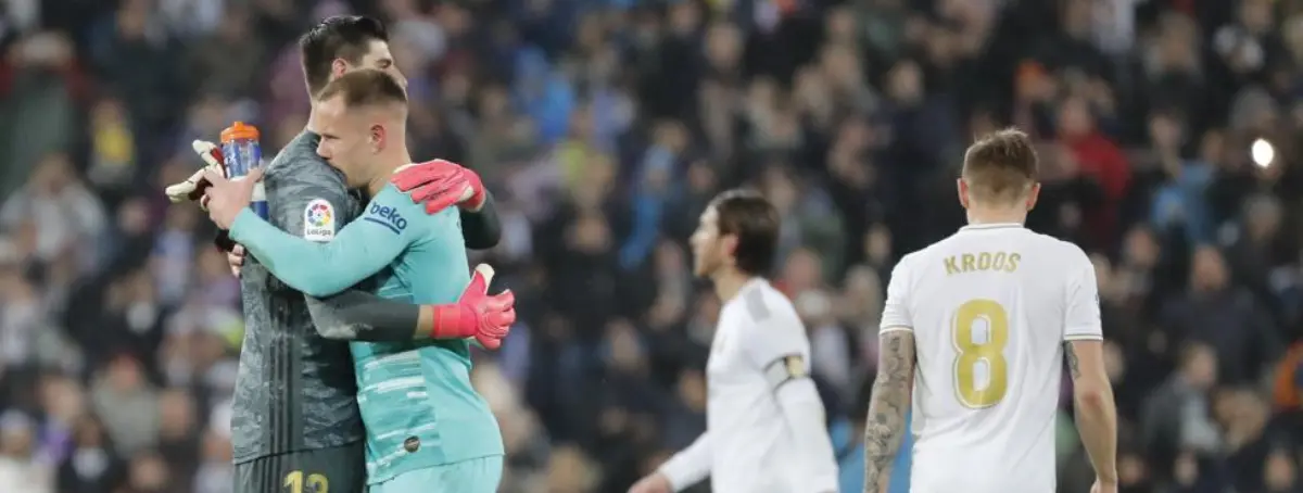 Ter Stegen reabre el debate en las porterías: ¿Courtois sigue siendo el mejor del mundo?