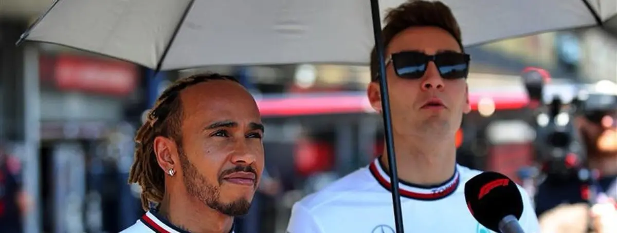 Sorprendente giro en Mercedes que implica a Red Bull y Aston Martin: Hamilton aún no se lo cree