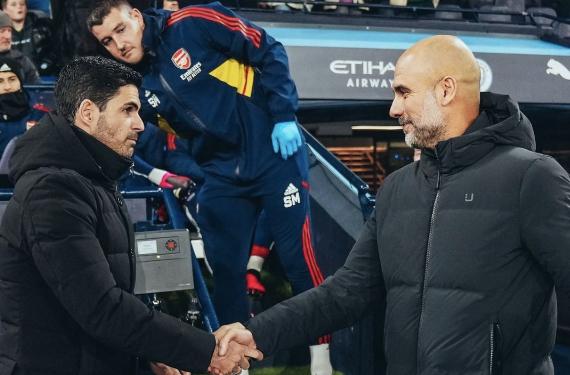 Guardiola más cerca de lograr su objetivo: Arteta noqueado y Haaland rumbo a su primer título