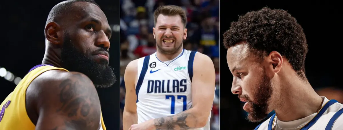 Stephen Curry y LeBron ven la luz: tragedia en el Oeste con Luka Doncic, Durant y Zion Williamson