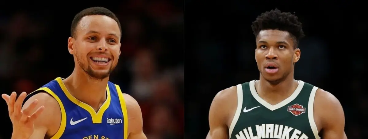 Curry asusta a Antetokounmpo y desata la euforia para los Celtics: locura absoluta en el Este