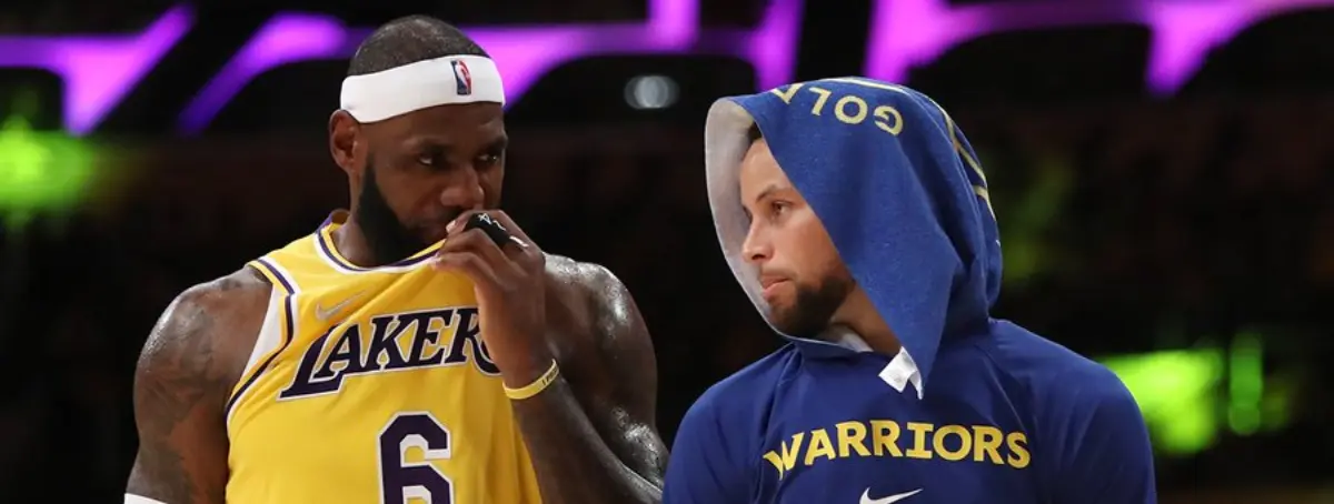 Westbrook se ríe de los Lakers: LeBron James o Steph Curry, al precipicio de la NBA