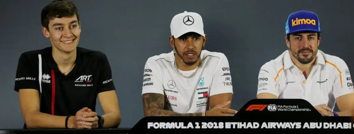Verstappen dispara al corazón de Mercedes: afecta a Russell y rompe de dolor a Hamilton