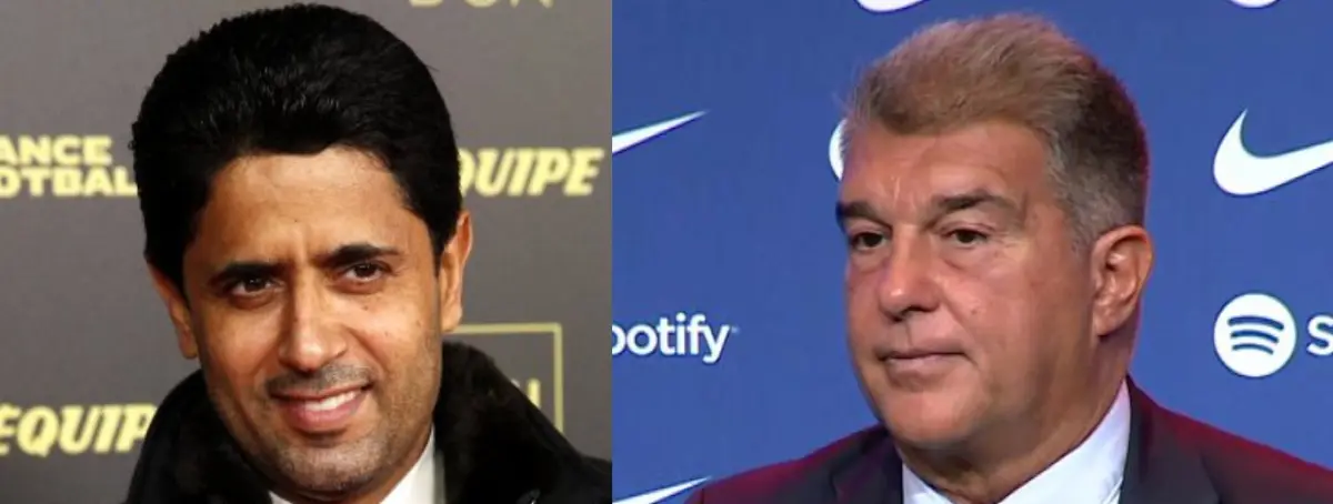 Al-Khelaïfi amenaza a Laporta con repetir el ‘clausulazo’ de Neymar… ¡con un intocable de Xavi!
