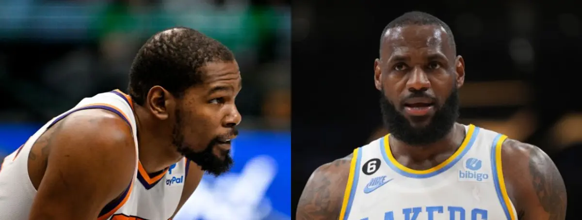 Irving hunde a los Lakers, LeBron James alborota la NBA y… Kevin Durant se frota las manos