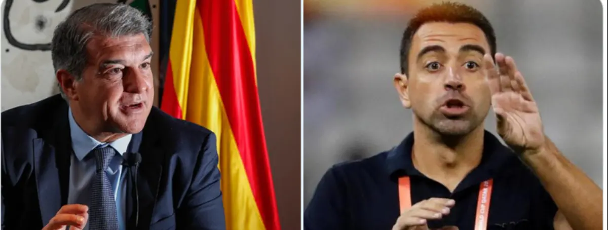Locura de 100M en camino por un titularísimo del Barça: Xavi, roto, alucina con el OK de Laporta