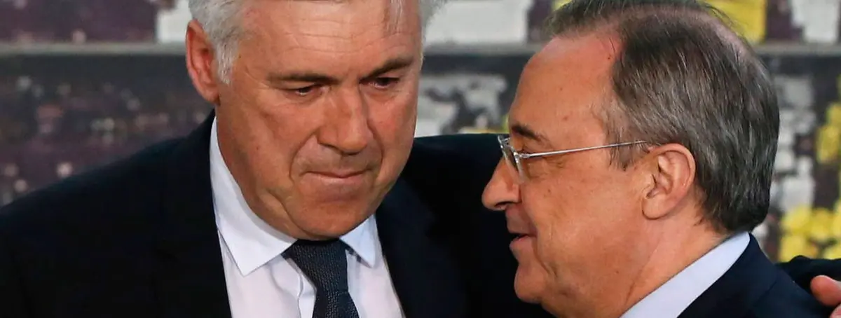 Cuando Carletto salga lo hará su titular indiscutible: Florentino cuenta con un ingreso de 50M