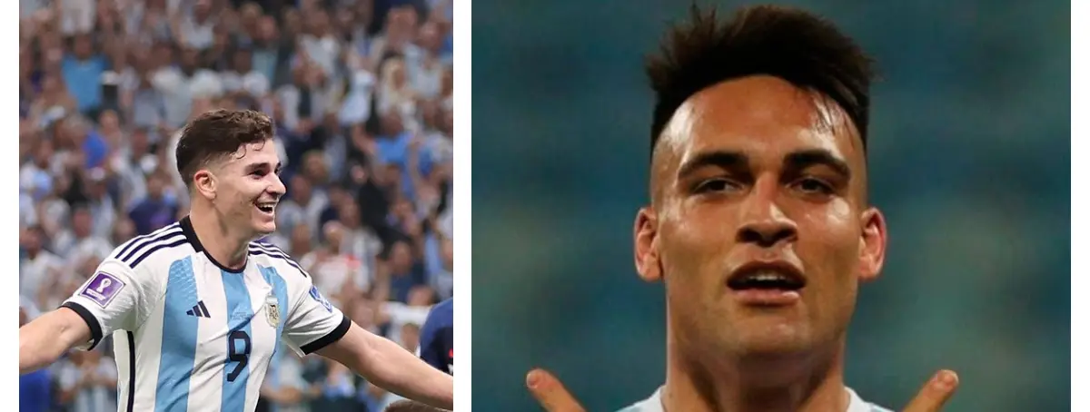 Julián Álvarez y Lautaro sueñan con emular a Varane, Roberto Carlos y otros ex del Real Madrid