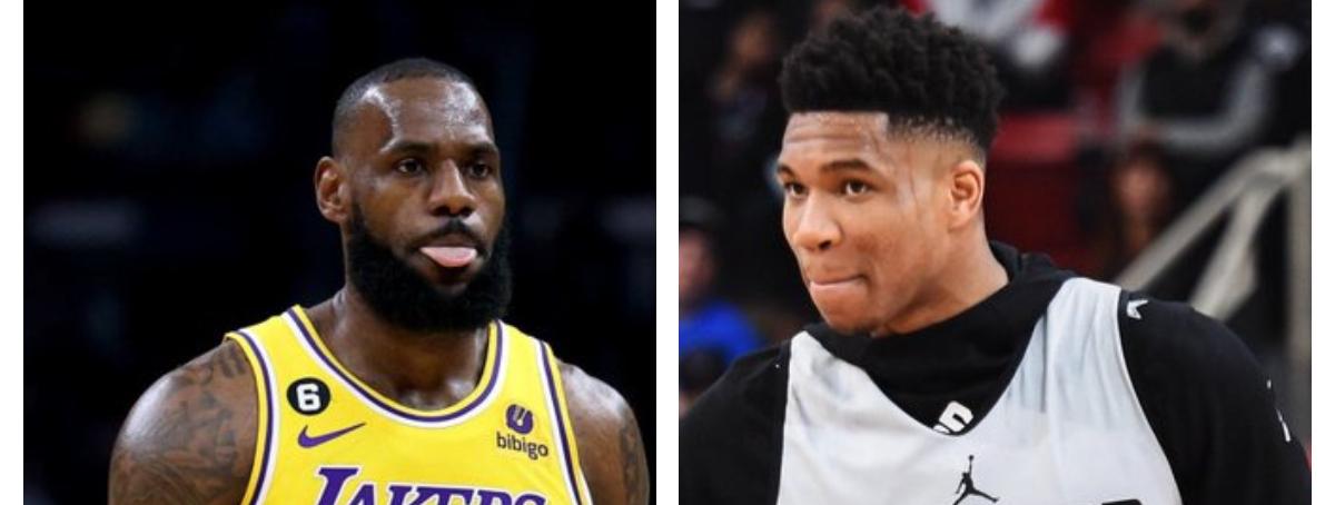LeBron and Antetokounmpo tease Lakers and Bucks with Ja Morant and Jimmy Butler as victims