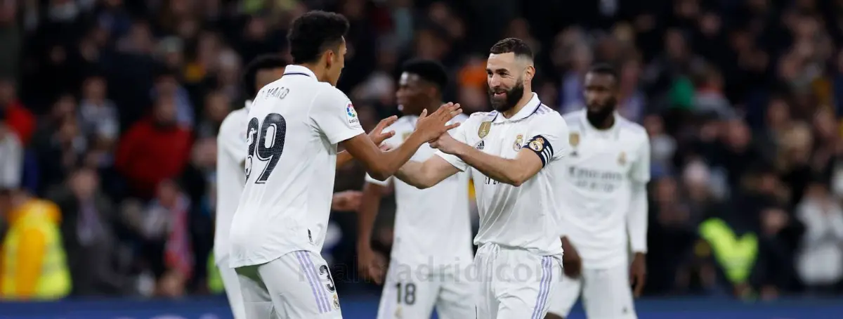 Ancelotti lo proyecta como el heredero de Benzema y le niegan la salida al futuro ídolo del Bernabéu