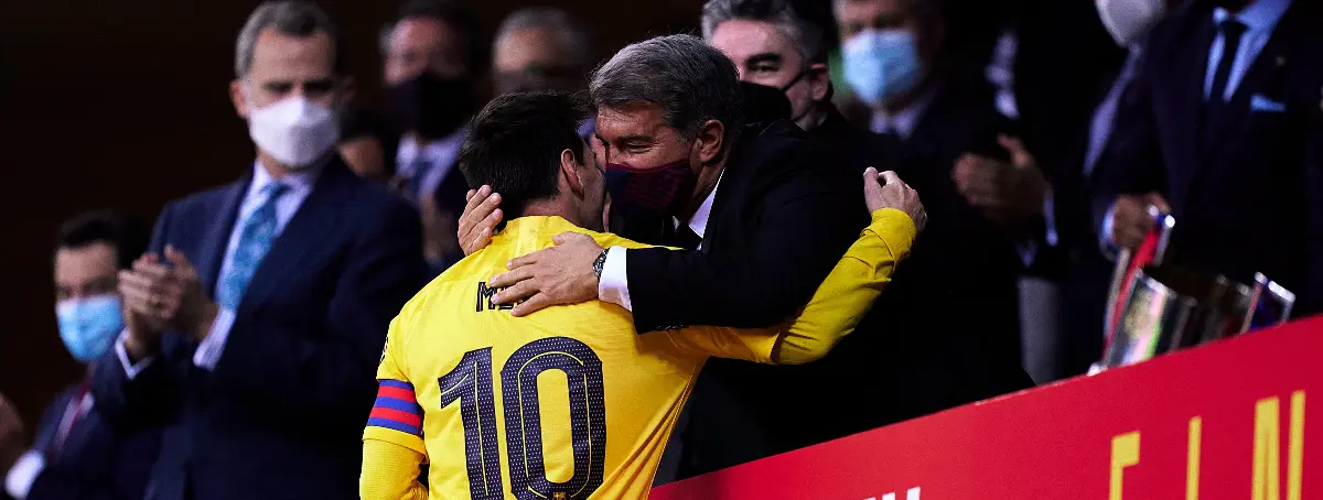 Fue pitado y echado del Camp Nou: en Italia lo adoran y Laporta lo usará para recuperar a Messi