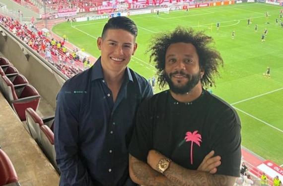 Marcelo convence a James Rodríguez y Colombia no da crédito con este inapelable giro en su carrera