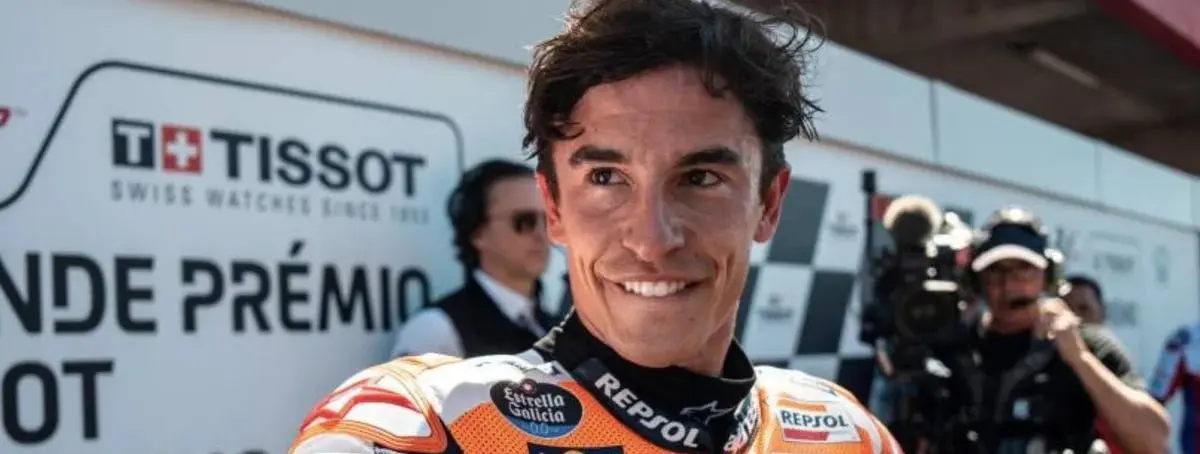 Ilusión desfermada en Honda con Marc Márquez y el nuevo chasis que ya asusta a Pecco Bagnaia
