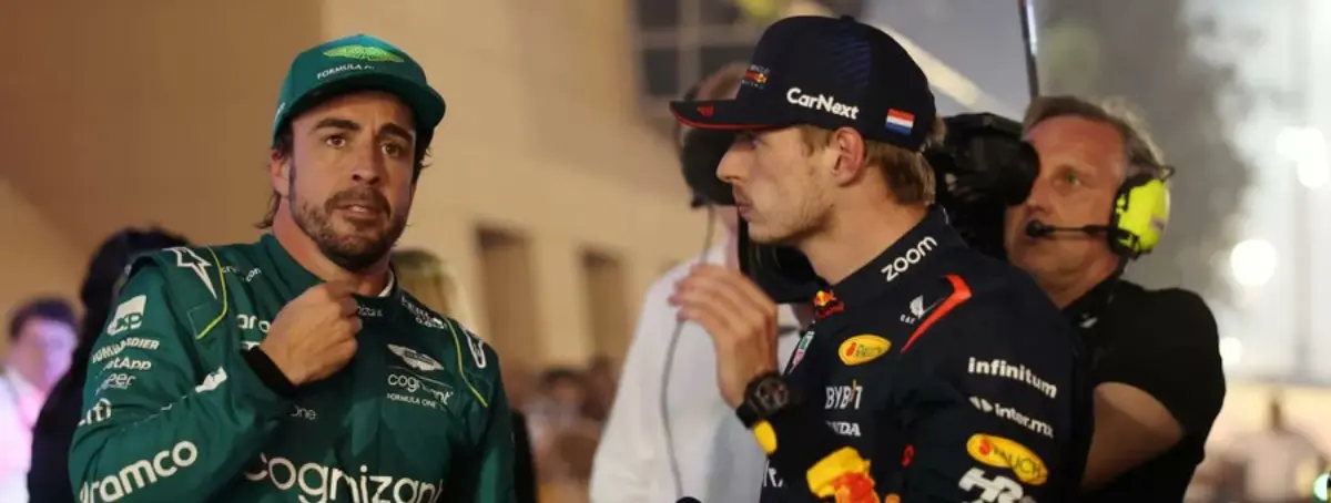 Increíble esto de Aston Martin: Fernando Alonso y Verstappen unen sus caminos por primera vez