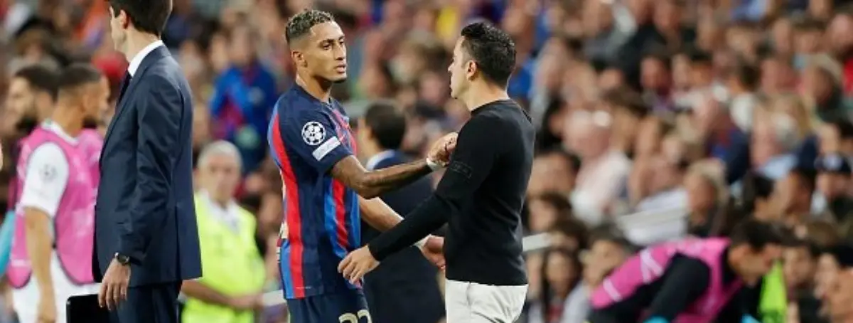 Xavi aliviado con una estrella del Barça: deja a Raphinha y al PSG fuera y sueña con el Camp Nou