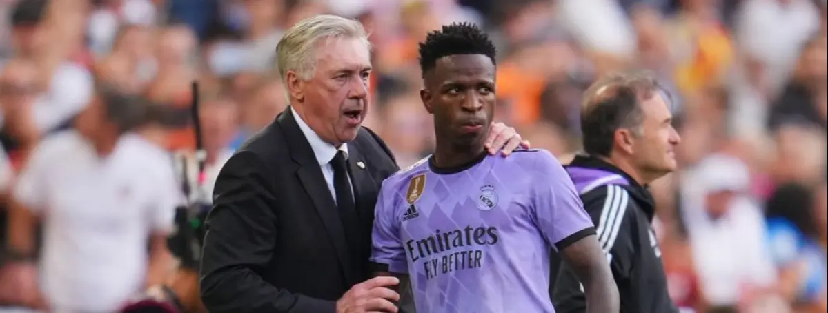 Su rendimiento obliga a Ancelotti a pensar sobre Vinicius: su amigo de Brasil plantea un cambio