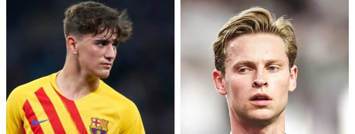 Gavi y Frenkie de Jong empujan a 2 jugadores lejos del Camp Nou y Laporta no duda: fuera por 30M