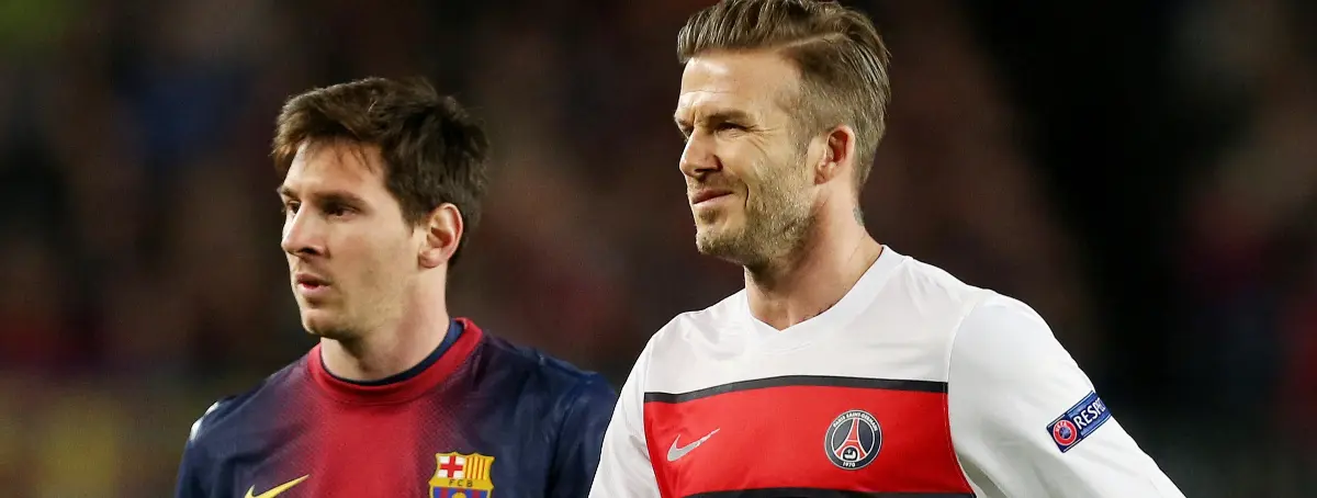 Messi y Busquets impresionados con el regalo de David Beckham: tridente Barça y espera el 4º, Alba