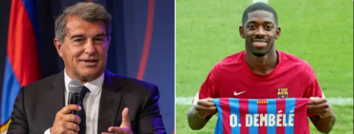 Apuestón de 55M de Joan Laporta para olvidar a Ousmane Dembélé y hundir definitivamente a Ansu Fati