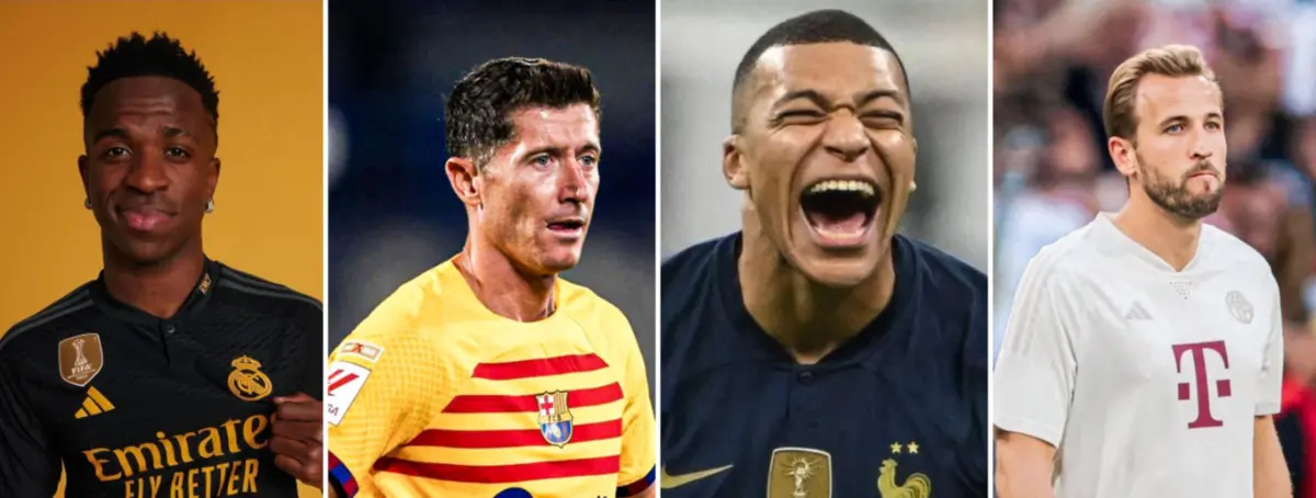 Vinicius, Lewandowski, Kane y Mbappé ponen sus ojos en el 31 de agosto: todo cambiará en esta UCL