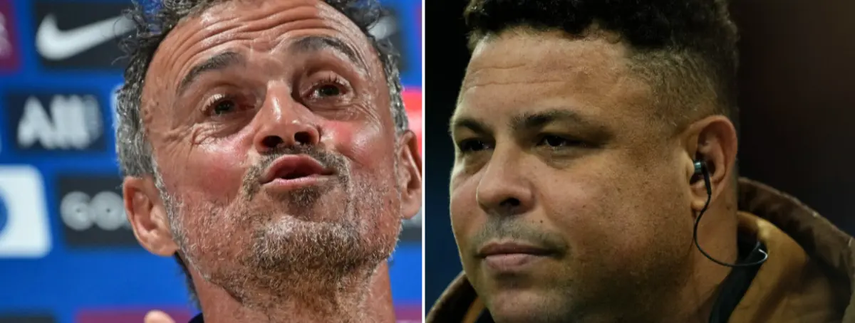 Ronaldo Nazário y Luis Enrique, víctimas de los petrodólares: fugas durísimas en París y Valladolid