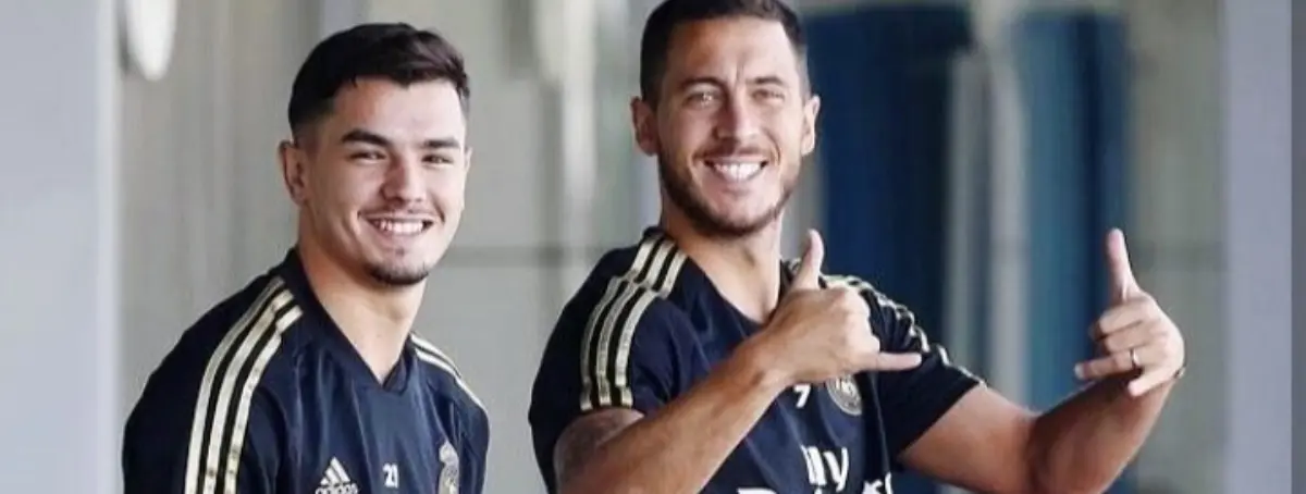Venta exprés e inesperada del Real Madrid: el 9 cambia de manos; Brahim y Hazard no se lo esperaban
