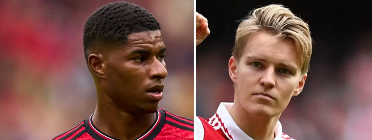 Arteta no espera más al socio de Martin Odegaard: Manchester United al acecho, Rashford impresiona