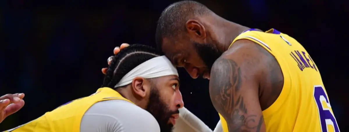 Austin Reaves, LeBron y Davis lloran desconsolados: por su culpa el MVP está fuera de los Lakers
