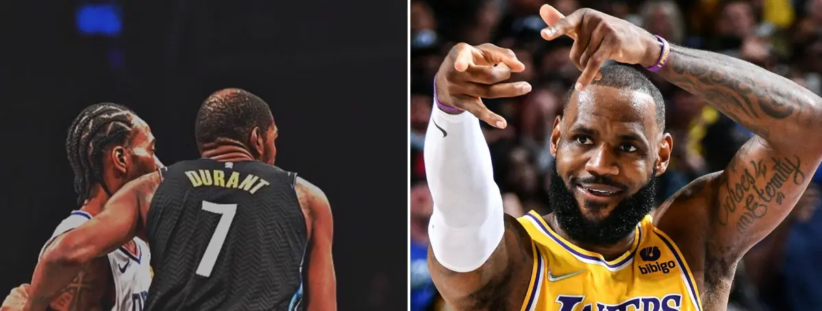 Kevin Durant, LeBron James y Kawhi Leonard, en pie de guerra: la NBA señala a Lakers y Clippers