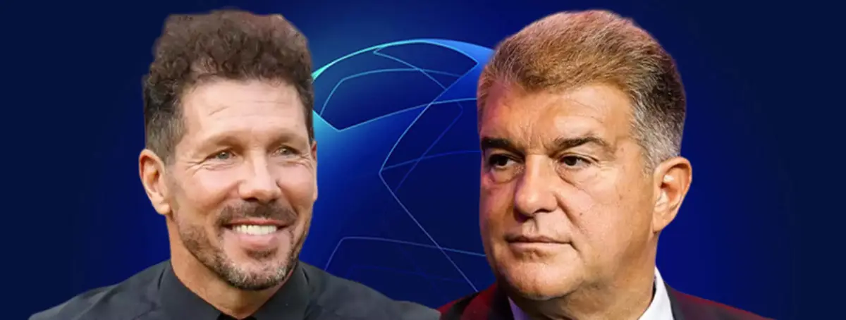 El único consuelo que le queda a Simeone, Joan Laporta aún más confiado, llega la Champions League